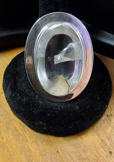 Oval Manifestation Ring Size 7
